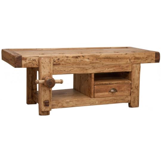 rustikalny vintage stolik na kavu hoblica vidiecka atmoska mediteranska obyvacka nabytok jedinecna lipa vidiecky dom nabytok interierovy obchod.jpg